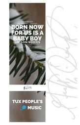 Born Now for Us Is a Baby Boy Unison choral sheet music cover